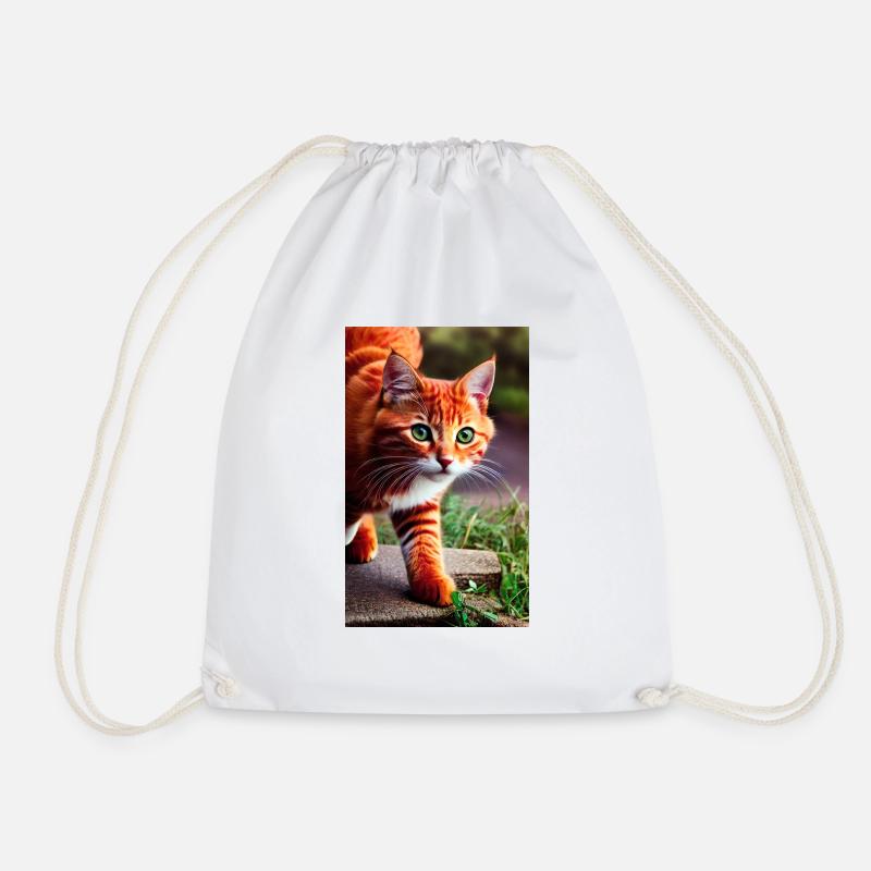 Kitty - Turnbeutel - Weiß