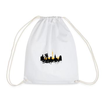 Dortmund Skyline - Turnbeutel - Weiß - Vorne