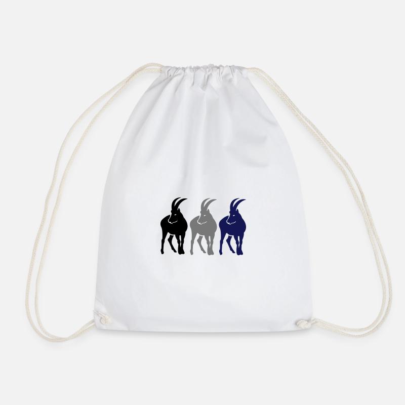 steinboecke - Turnbeutel - Weiß