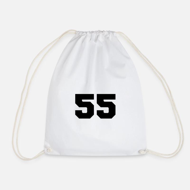 55 - Drawstring Bag - white