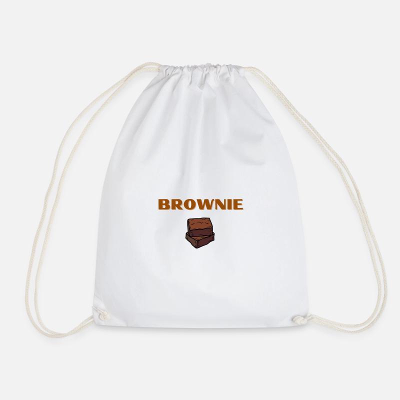 Brownie - Turnbeutel - Weiß