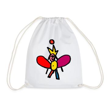 Elfenkönigin - Sac de sport léger - blanc - Devant
