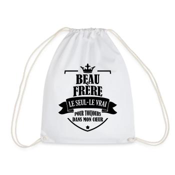 Belle Beau-Frère / Belle-Sœur / Beau Frere / Belle - Sac de sport léger - blanc - Devant