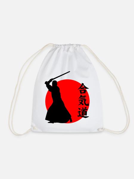 Aïkido - Sac de sport léger - blanc