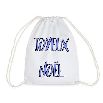 NOËL. ANNEE. ANNIVERSAIRE. RETRAITE. PAPA. MAMAM. - Sac de sport léger - blanc - Devant