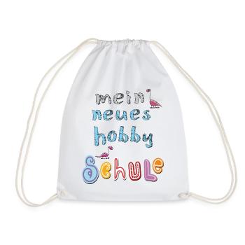 Écolier Enfant - Sac de sport léger - blanc - Devant