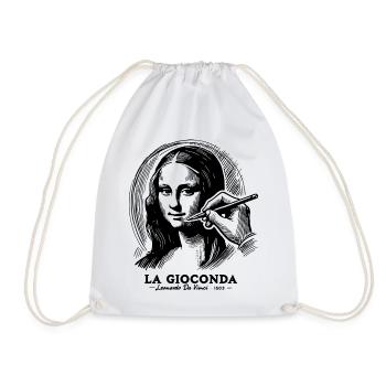 Gioconda - Turnbeutel - Weiß - Vorne