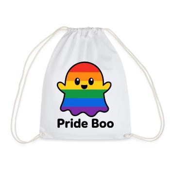 Esprit de la fierté arc-en-ciel Design - Sac de sport léger - blanc - Devant
