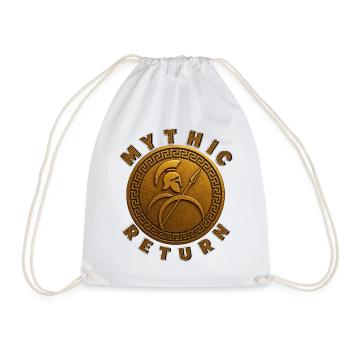 Spartan Warrior Mythic Return. - Drawstring Bag - white - Front
