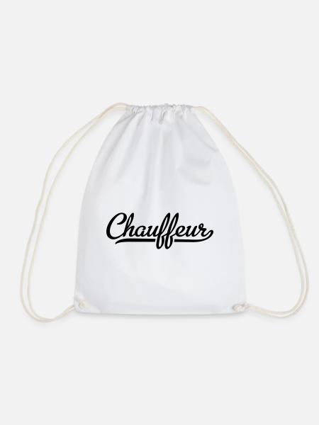 Chauffeur - Turnbeutel - Weiß