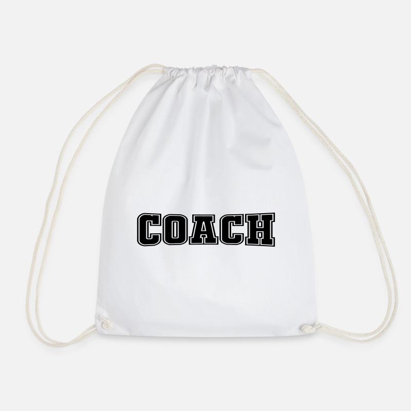 coaching - Turnbeutel - Weiß