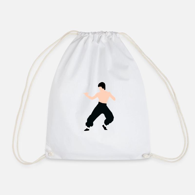 Bruce - Drawstring Bag - white