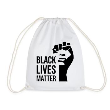 Black Lives Matter - Turnbeutel - Weiß - Vorne