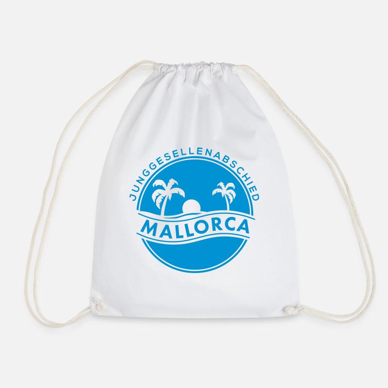 Mallorca - Turnbeutel - Weiß