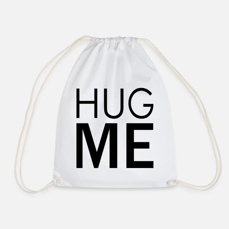 Hug Me - Turnbeutel - Weiß