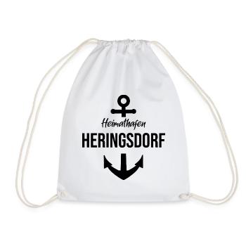 Port d’attache Heringsdorf - Sac de sport léger - blanc - Devant