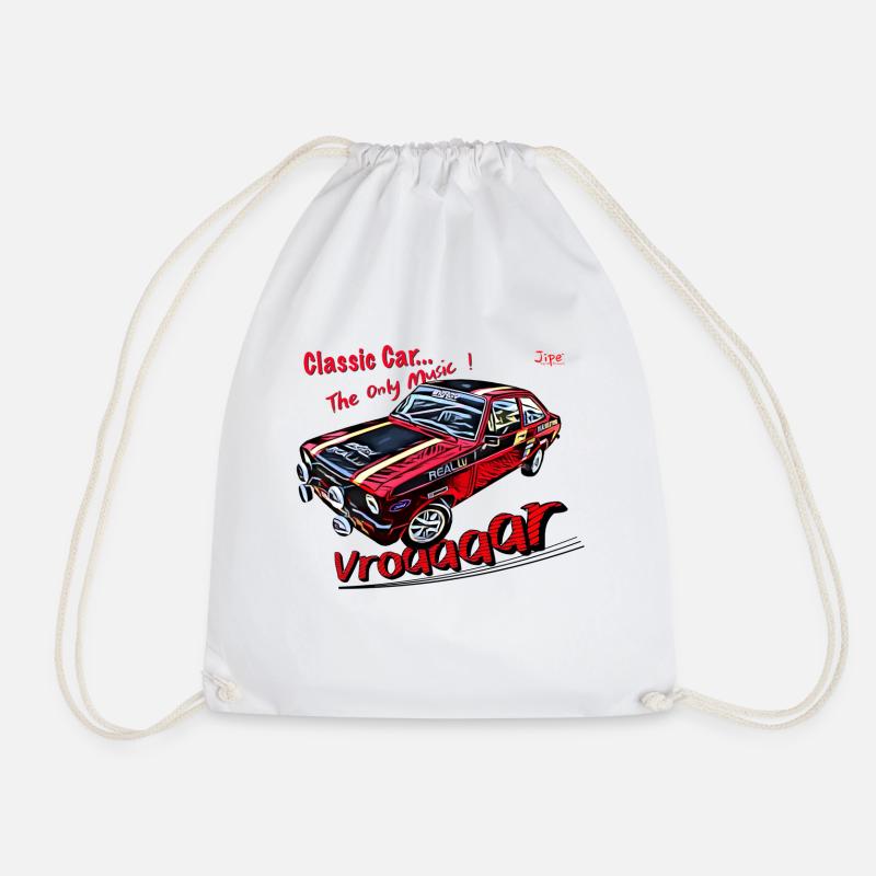 Vroaaaar Music 2 - Drawstring Bag - white