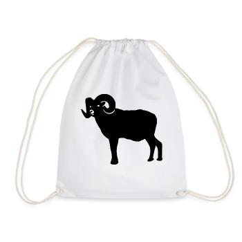 sheep17 - Turnbeutel - Weiß - Vorne