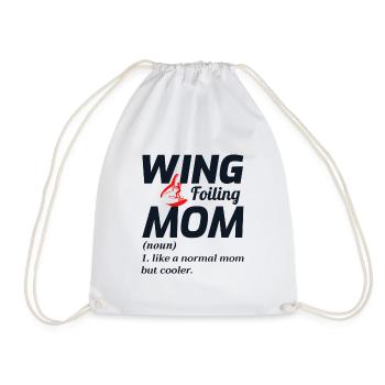 Wing Foiling Hydroptère Surf Maman Sports Nautiques - Sac de sport léger - blanc - Devant