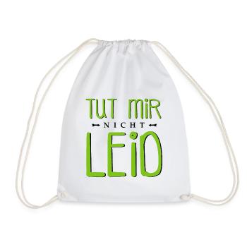 Tut mir nicht leid - Turnbeutel - Weiß - Vorne