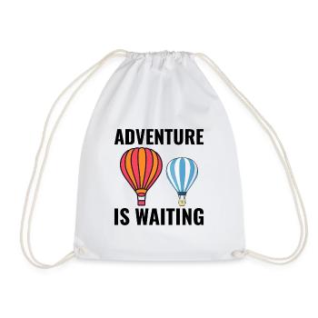 Montgolfière Montgolfière Montgolfière - Sac de sport léger - blanc - Devant