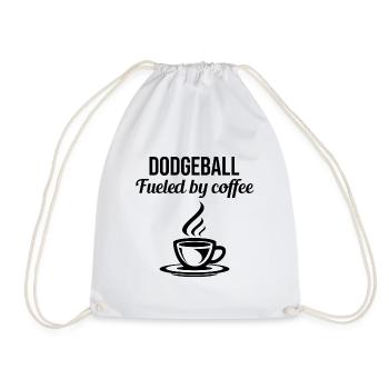 Joueur de Dodgeball Entraîneur Sport d’équipe Café Drôle - Sac de sport léger - blanc - Devant