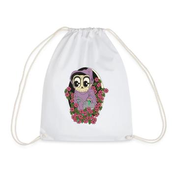 HOBBY - Drawstring Bag - white - Front