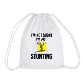 Pom-pom girl Cheerleading Girl Cheering Cheer Squad - Sac de sport léger - blanc - Devant