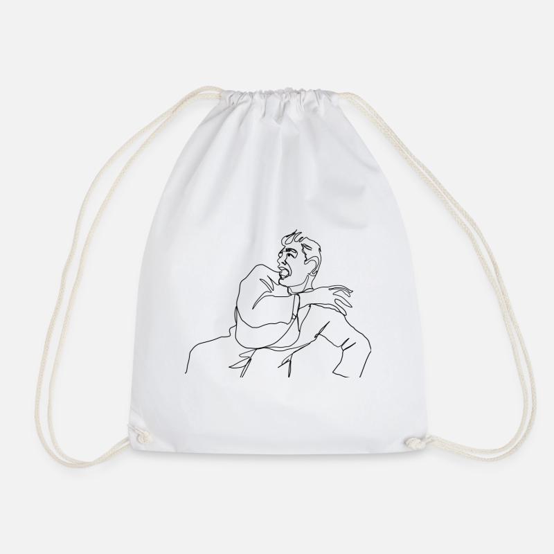 comique - Sac de sport léger - blanc