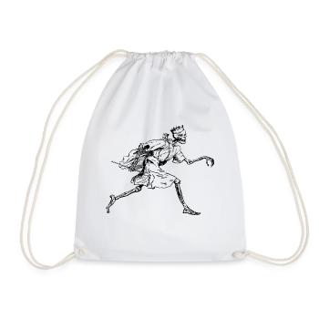Skull king - Sac de sport léger - blanc - Devant