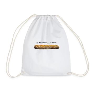 Brot - Turnbeutel - Weiß - Vorne