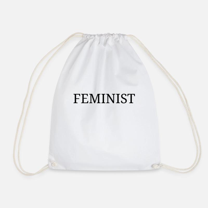 Feminist - Turnbeutel - Weiß