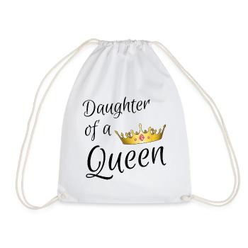 Daughter of a Queen - Sac de sport léger - blanc - Devant