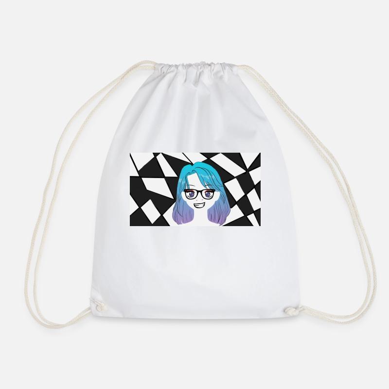 fille attentionnée - Sac de sport léger - blanc