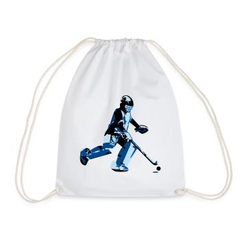 Gardien de but de hockey - Sac de sport léger - blanc - Devant