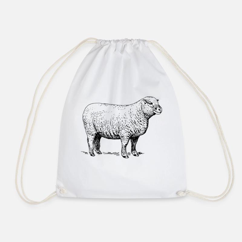sheep97 - Turnbeutel - Weiß