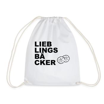 Lieblingsbäcker Brötchen - Turnbeutel - Weiß - Vorne
