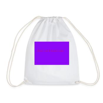 Zoom and boom zac - Drawstring Bag - white - Front