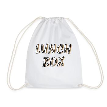 Lunch - Drawstring Bag - white - Front
