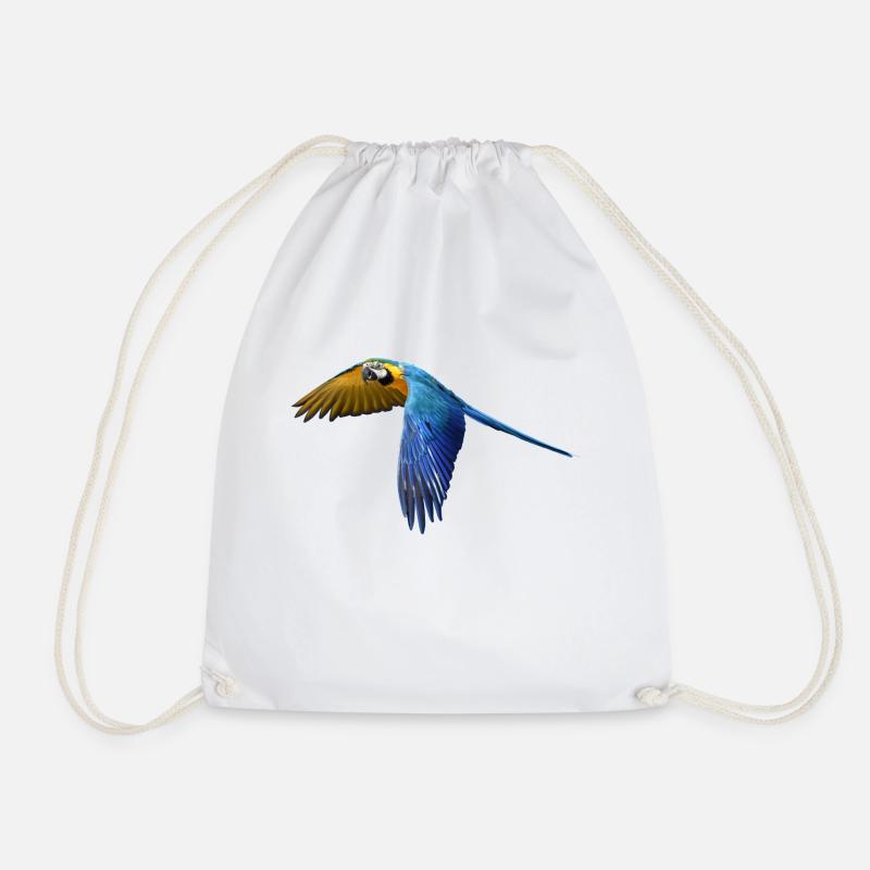perroquet perroquet oiseau vogel2 - Sac de sport léger - blanc