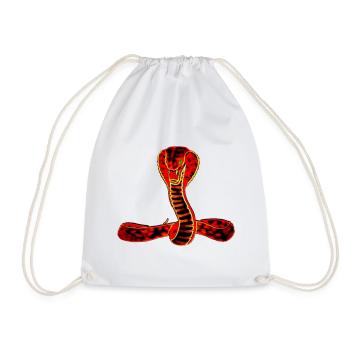 Serpent (01) - Sac de sport léger - blanc - Devant