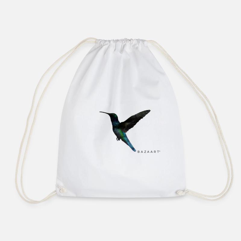 Kolibri - Turnbeutel - Weiß