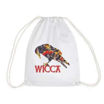 Raven E 202 - Drawstring Bag - white - Front
