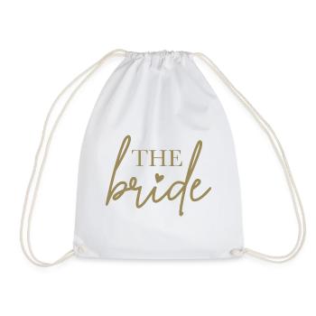 The Bride - die Braut - Turnbeutel - Weiß - Vorne