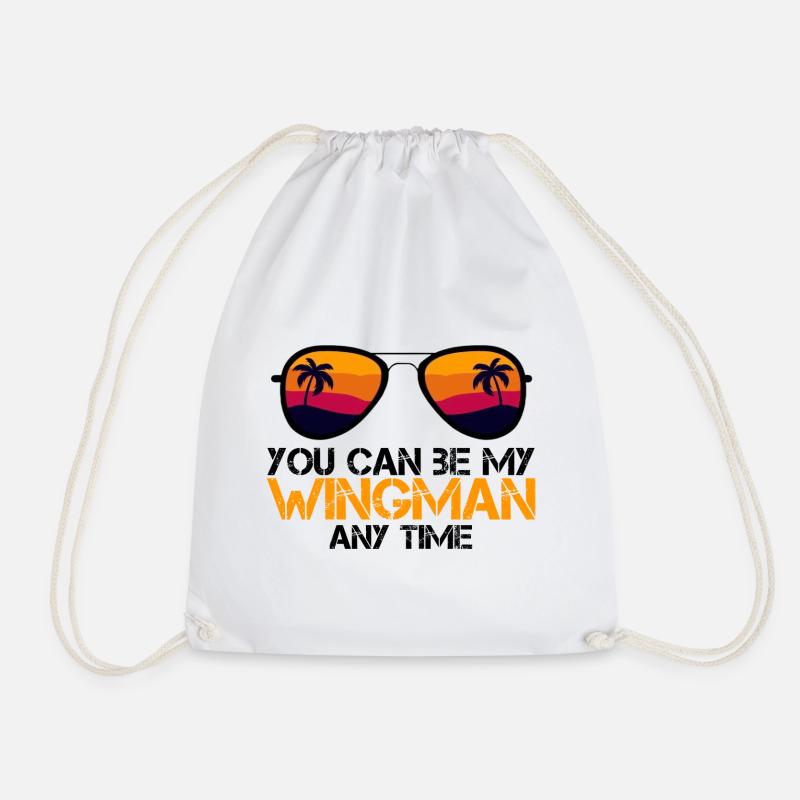 Wingman - Turnbeutel - Weiß