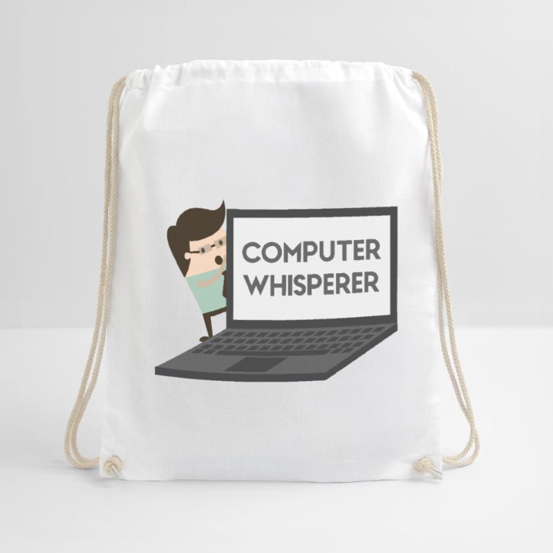 Computer Whisperer Programmierer Informatiker Turnbeutel