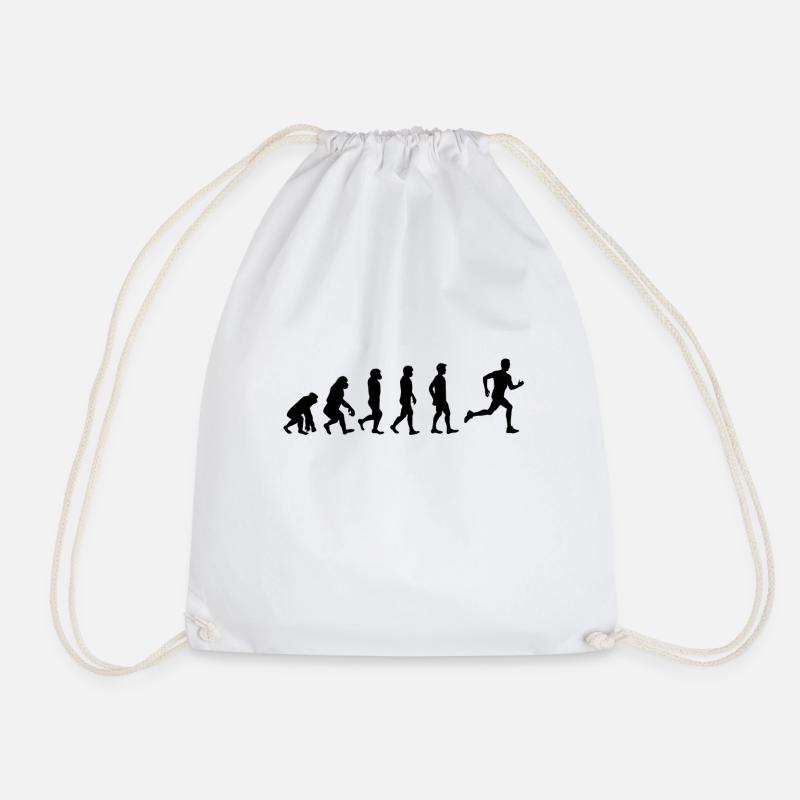 Evolution Running - Turnbeutel - Weiß