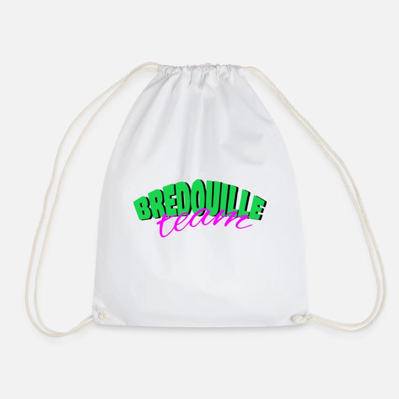 empty-handed team - Drawstring Bag - white
