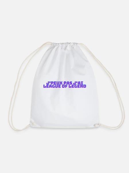 J'peux pas j ai League of legend - Sac de sport léger - blanc