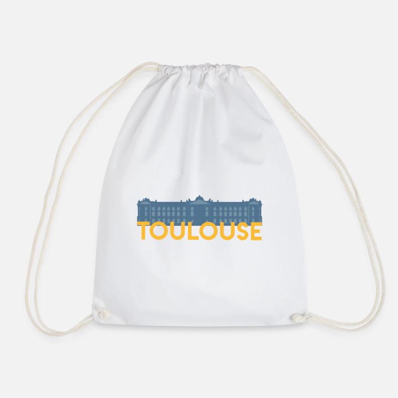 Toulouse - Drawstring Bag - white